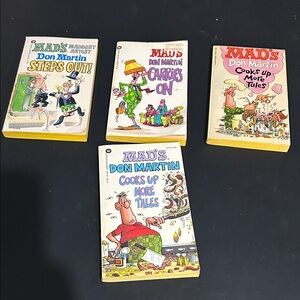 'Mads Don Martin Comic Book Set bundle  copyright 1973